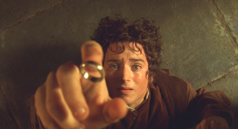 Still image from The Lord of the Rings: The Fellowship of the Ring.